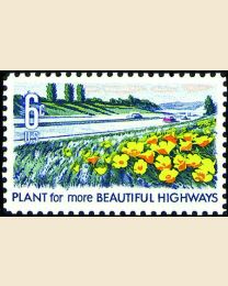 #1367 - 6¢ Beautify Highways