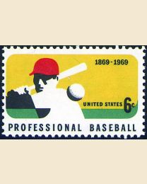 #1381 - 6¢ Professional Baseball