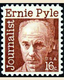 #1398 - 16¢ Ernie Pyle
