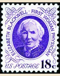#1399 - 18¢ Dr. Elizabeth Blackwell