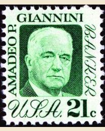 #1400 - 21¢ Amadeo Giannini