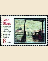 #1433 - 8¢ John Sloan - Artist