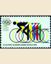 #1460 - 6¢ Olympics - Cycling