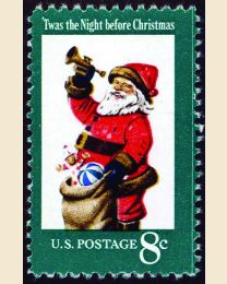 #1472 - 8¢ Christmas Santa Claus