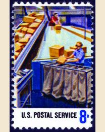 #1492 - 8¢ Parcel Sorting