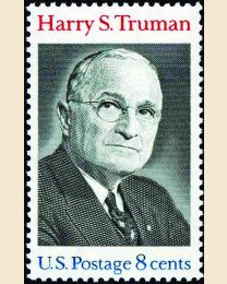#1499 - 8¢ Harry S Truman