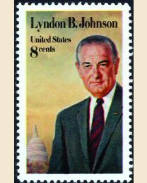 #1503 - 8¢ Lyndon B. Johnson