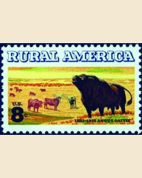 #1504 - 8¢ Angus Cattle