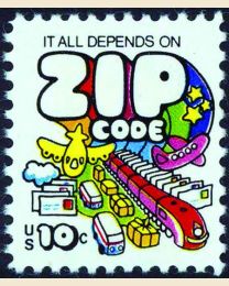 #1511 - 10¢ Zip Code