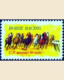 #1528 - 10¢ Horse Racing