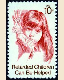 #1549 - 10¢ Retarded Children