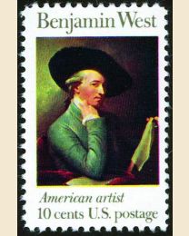 #1553 - 10¢ Benjamin West