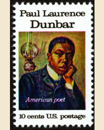 #1554 - 10¢ Paul Dunbar