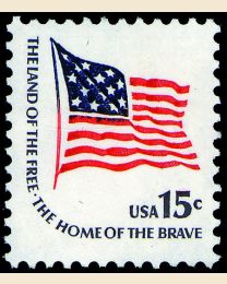 #1597 - 15¢ Ft. McHenry Flag