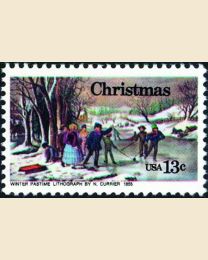 #1702 - 13¢ Winter Pastime