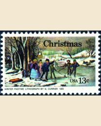 #1703 - 13¢ Winter Pastime
