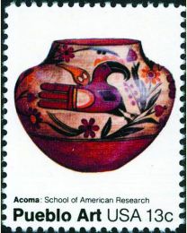#1709 - 13¢ Acoma Pot
