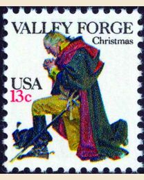#1729 - 13¢ Washington Christmas