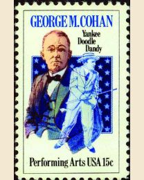 #1756 - 15¢ George M. Cohan