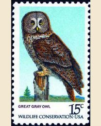 #1760 - 15¢ Great Gray Owl