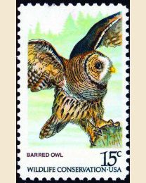 #1762 - 15¢ Barred Owl