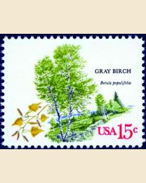 #1767 - 15¢ Gray Birch