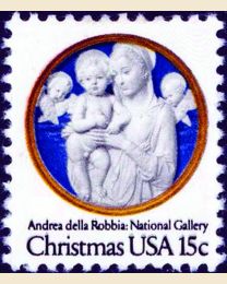 #1768 - 15¢ Christmas Madonna by A. della Robbia