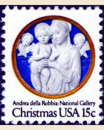 #1768 - 15¢ Christmas Madonna by A. della Robbia