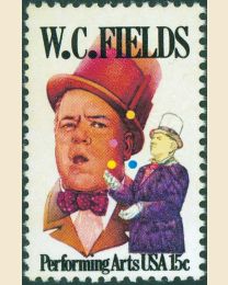 #1803 - 15¢ W.C. Fields