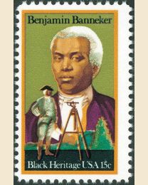#1804 - 15¢ Benjamin Banneker