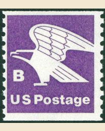 #1820 - B rate Eagle (18¢)