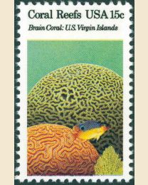 #1827 - 15¢ Brain Coral