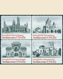 #1838S - 15¢ American Architecture