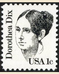 #1844 - 1¢ Dorothea Dix