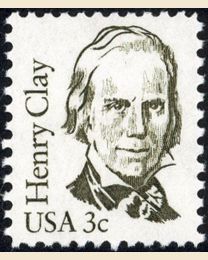 #1846 - 3¢ Henry Clay