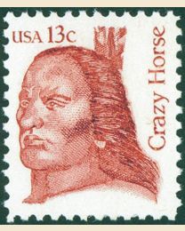#1855 - 13¢ Crazy Horse