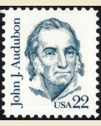 #1863 - 22¢ John J. Audubon