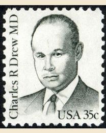 #1865 - 35¢ Charles R. Drew, M.D.