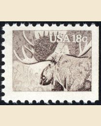 #1887 - 18¢ Moose