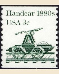 #1898 - 3¢ Handcar