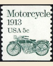 #1899 - 5¢ Motorcycle
