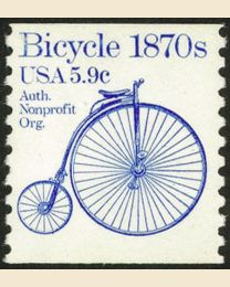 #1901 - 5.9¢ Bicycle