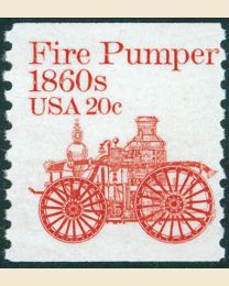 #1908 - 20¢ Fire Pumper