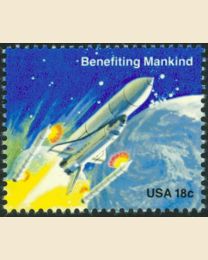 #1913 - 18¢ Benefiting Mankind