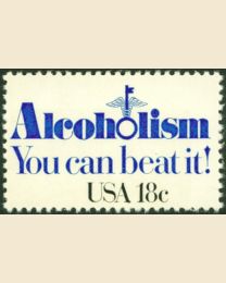 #1927 - 18¢ Alcoholism