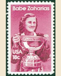 #1932 - 18¢ Babe Zaharias