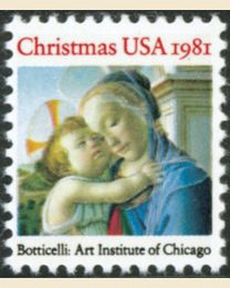 #1939 - 20¢ Madonna & Child