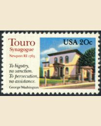 #2017 - 20¢ Touro Synagogue