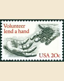 #2039 - 20¢ Volunteerism