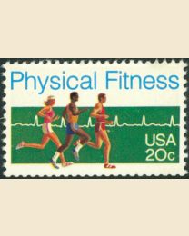 #2043 - 20¢ Physical Fitness